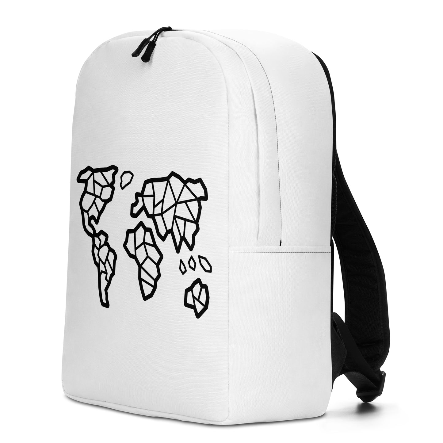 Minimalist World Map Traveler Backpack