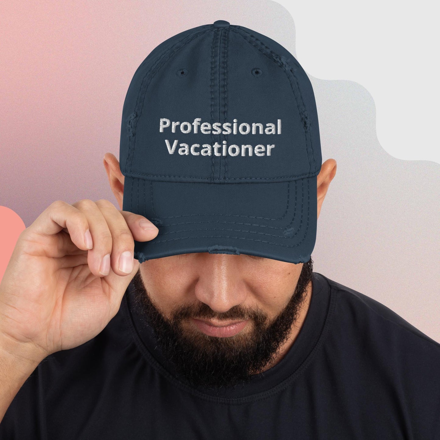 Professional Vacationer Hip Hat